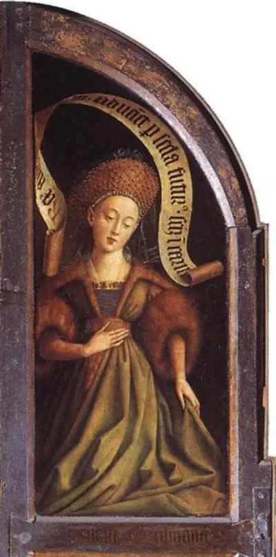 The Cumaean Sibyl Jan van Eyck